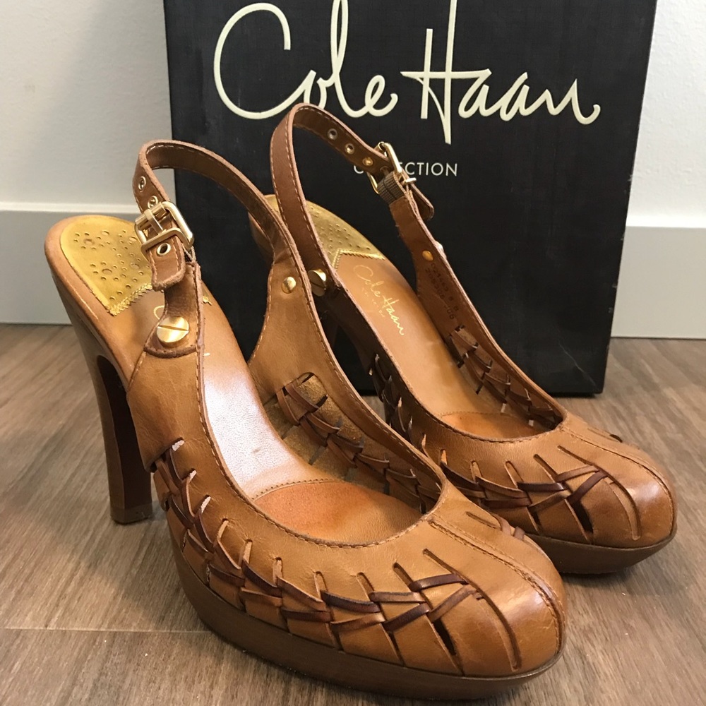 Cole Haan Livia air sling pumps sz 8